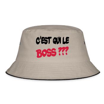 C'est qui le boss ? - Bob - kaki/noir - Devant