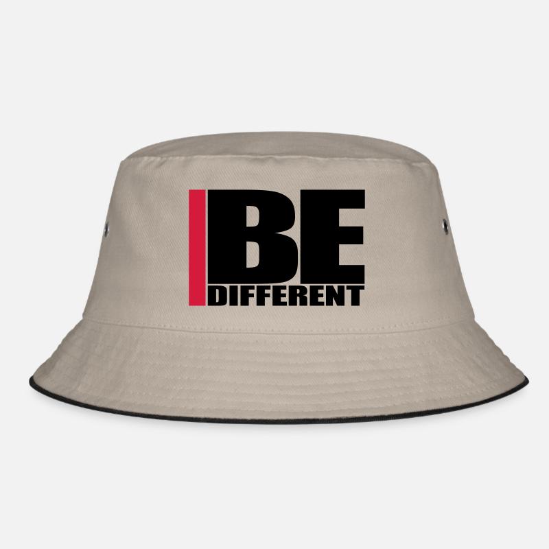 Cool Be Different Logo Bucket Hat