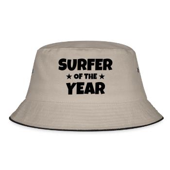 surf / surfeur / surfer / plage - Bob - kaki/noir - Devant