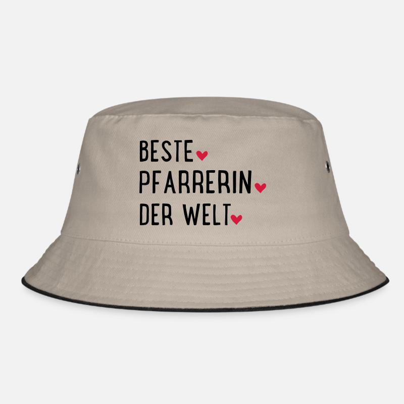 Beste Pfarrerin der Welt Bucket Hat