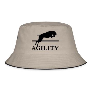 agility dressage de chien sport canin - Bob - kaki/noir - Devant