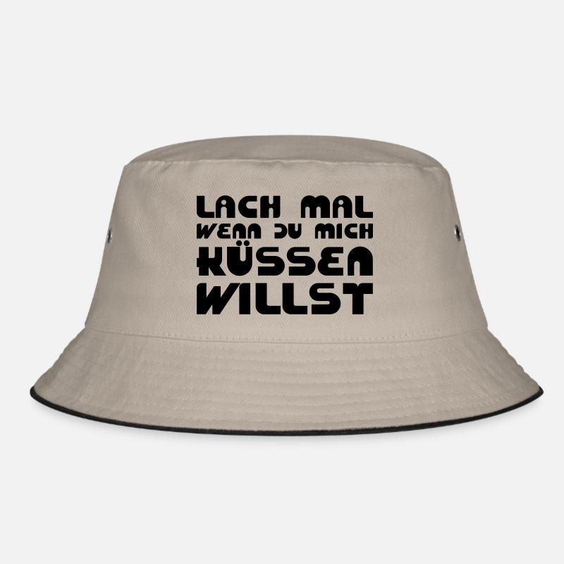 Lach mal, wenn Du mich küssen willst Bucket Hat