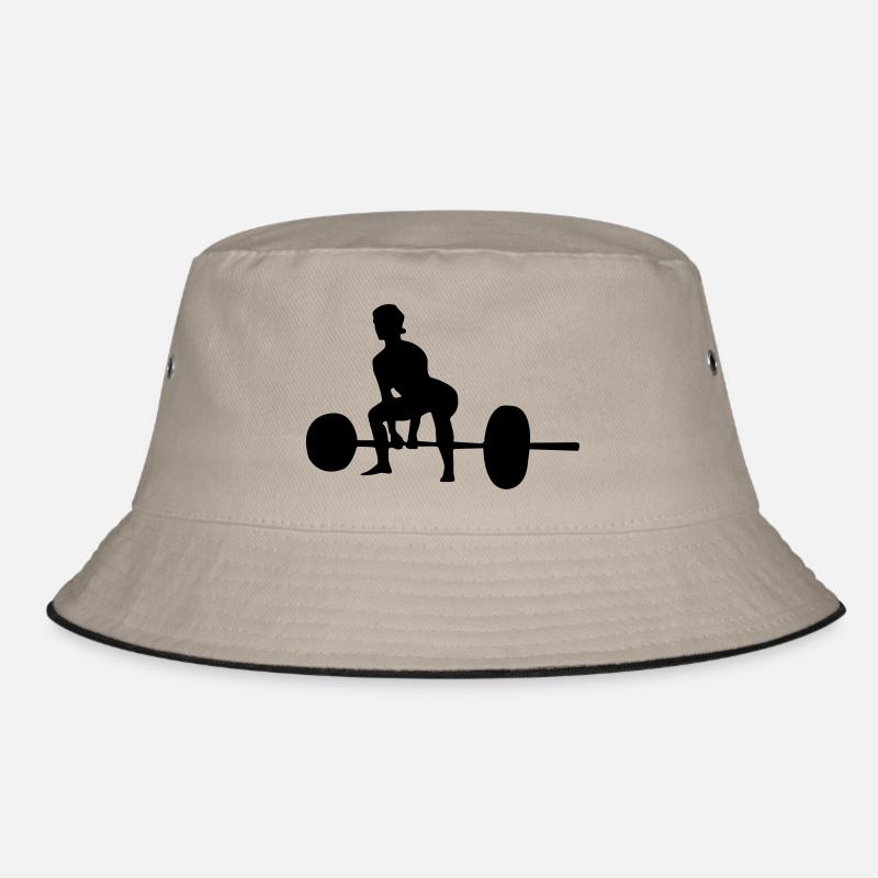 frau gewichte Bucket Hat