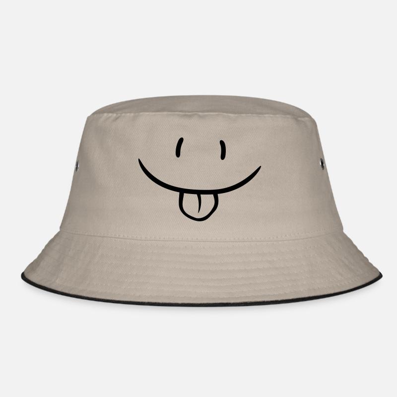 Comic Gesicht Frech Bucket Hat
