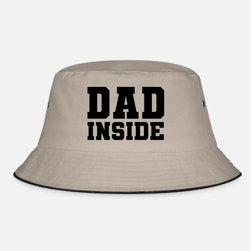 Dad inside Bucket Hat