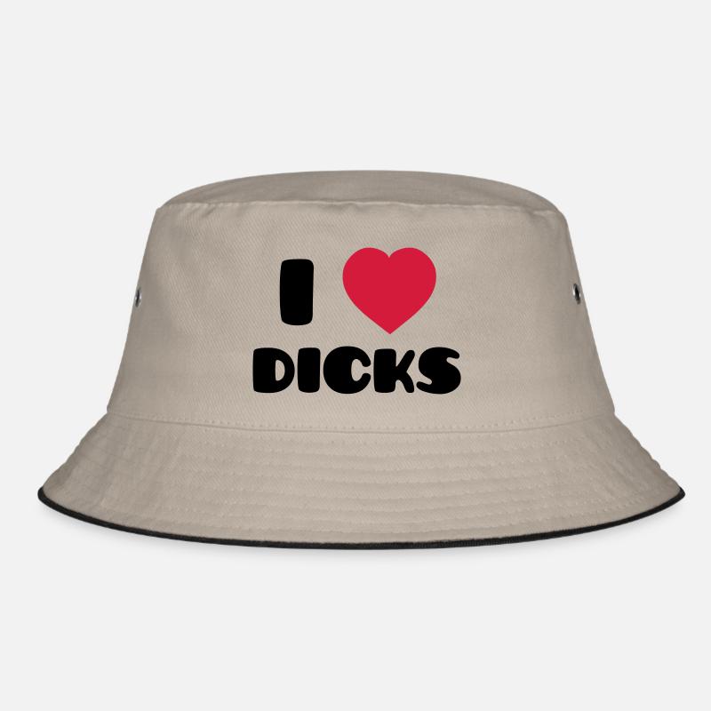 I Love Dicks Bucket Hat