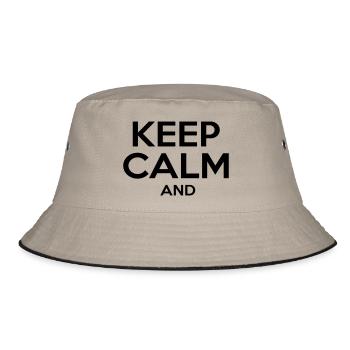 KEEP CALM AND - Bob - kaki/noir - Devant