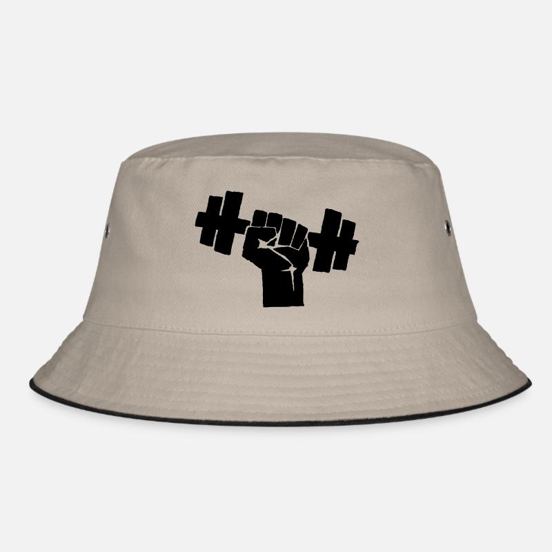 Bodybuilding Training GEWICHTHEBEN Gewichte Faust Bucket Hat