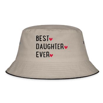 Daughter - Bucket Hat - khaki/black - Front