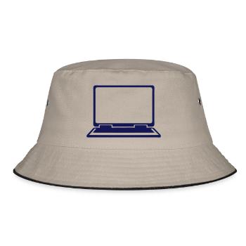 ordinateur portable computer icone 802 - Bob - kaki/noir - Devant