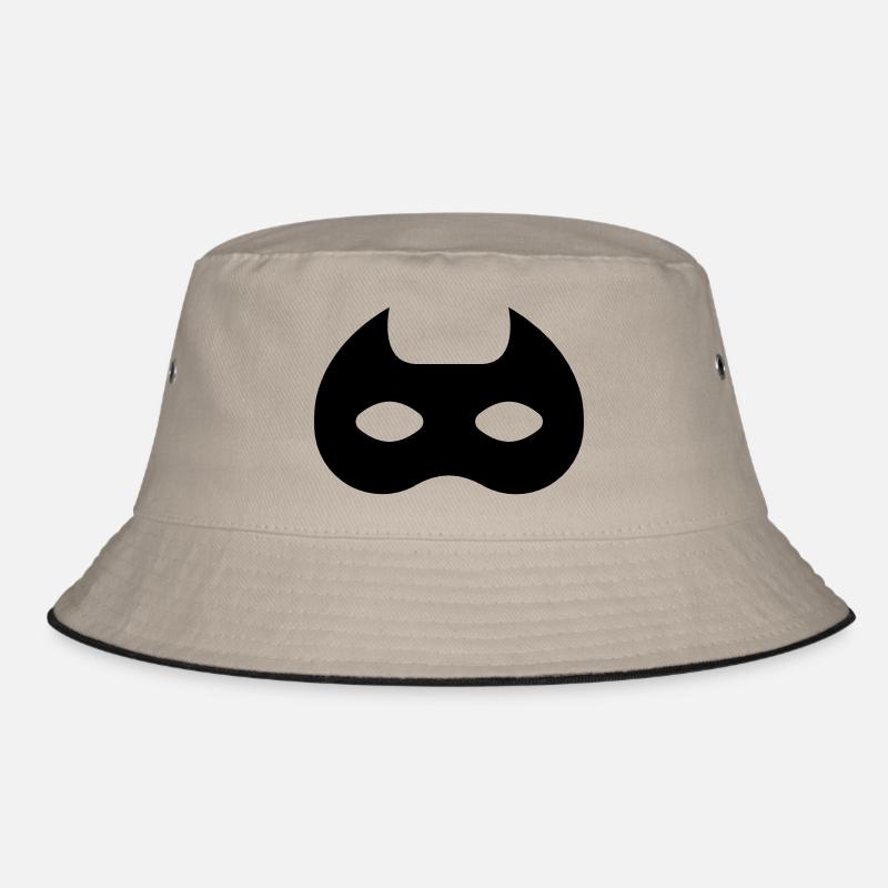 Superheld Maske Geschenk Bucket Hat