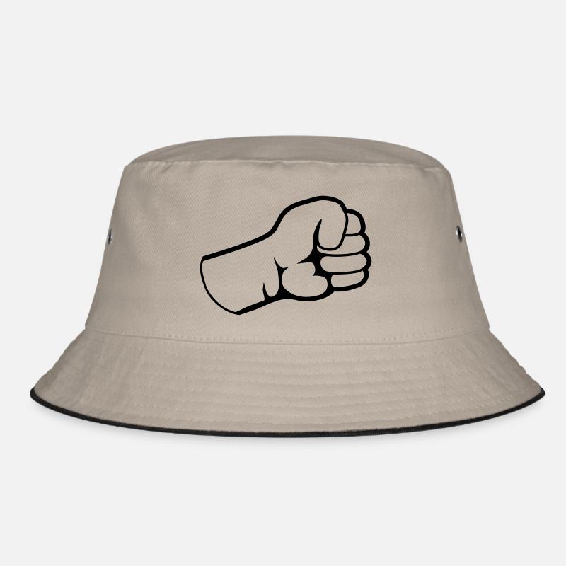 Design Geballte Faust Bucket Hat