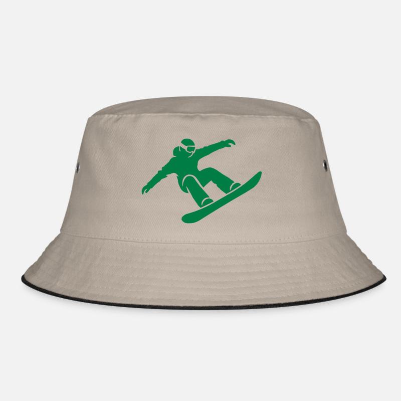 snowboarder Bucket Hat