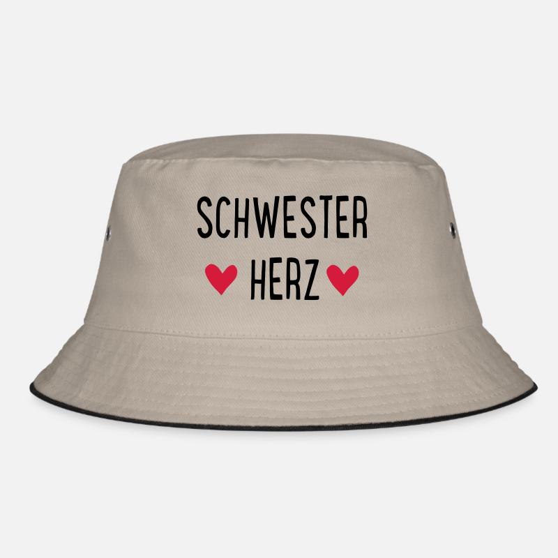SCHWESTERHERZ Bucket Hat