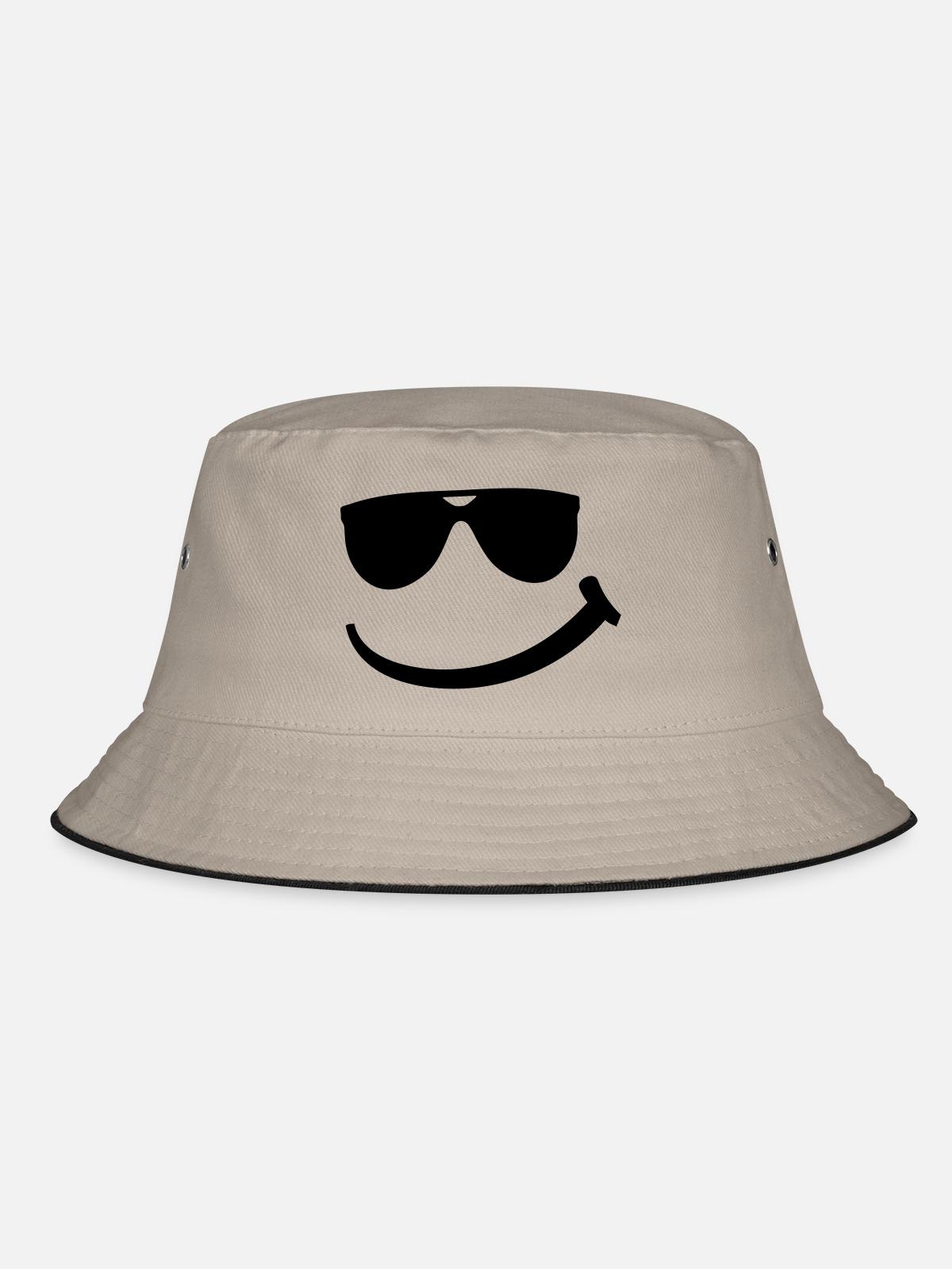 cool_smily_f1 - Bob - kaki/noir - Devant