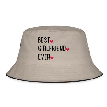 Girlfriend - Bucket Hat - khaki/black - Front