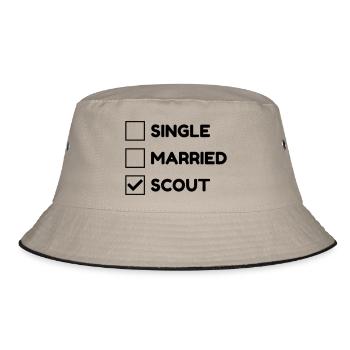 scout / scouting / scoutisme / guide - Bob - kaki/noir - Devant