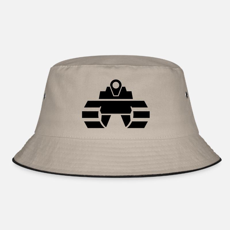 militaire - Bob - kaki/noir