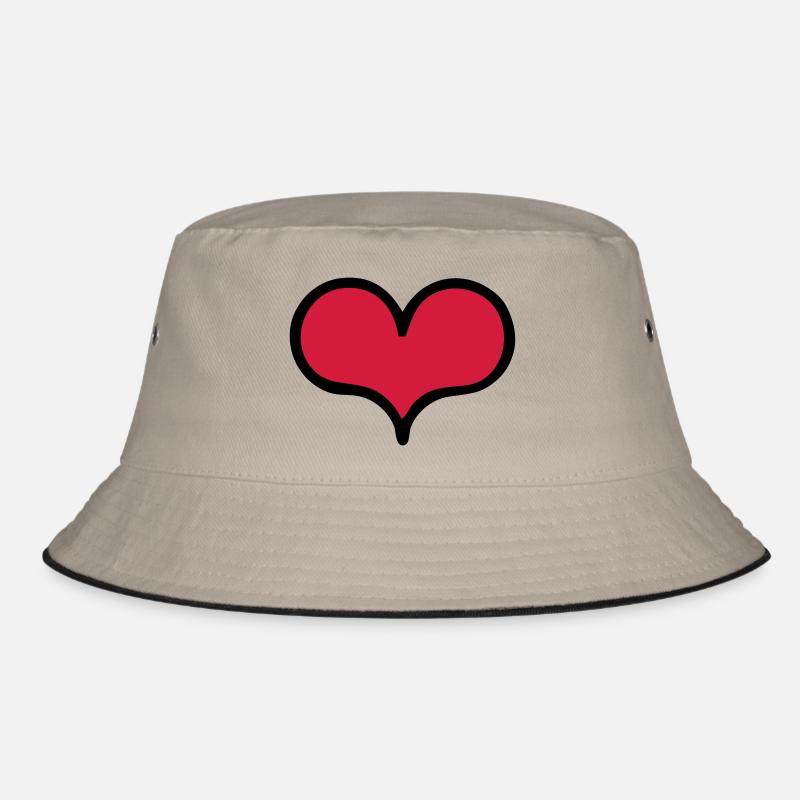 herz Bucket Hat