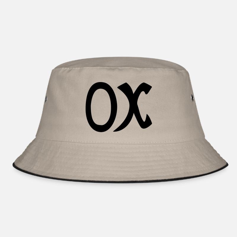 araber - Bucket Hat - Khaki/Schwarz
