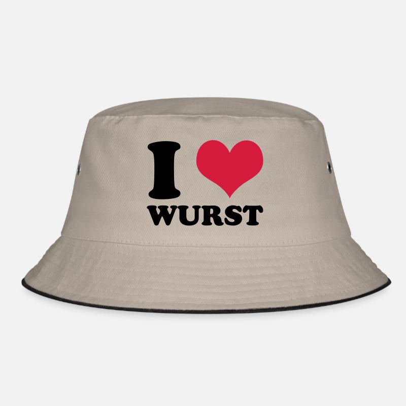 I Love Wurst Bucket Hat