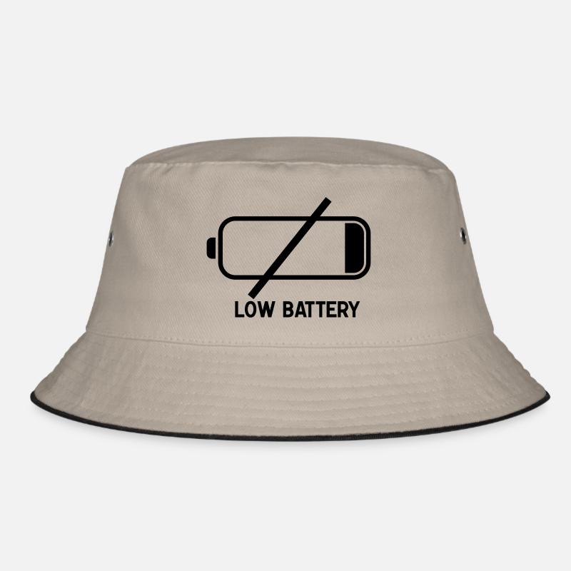 low_batteryf1 Bucket Hat