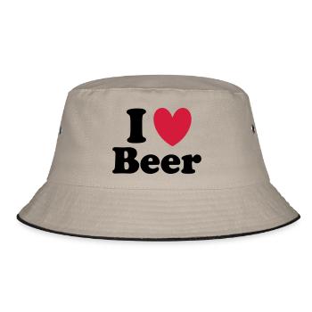 Beer - Bucket Hat - khaki/black - Front