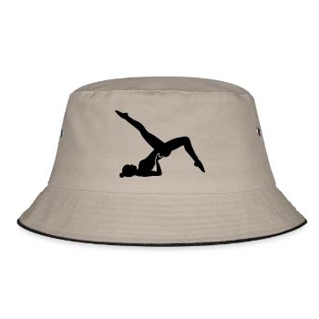 pilates - Bob - kaki/noir - Devant