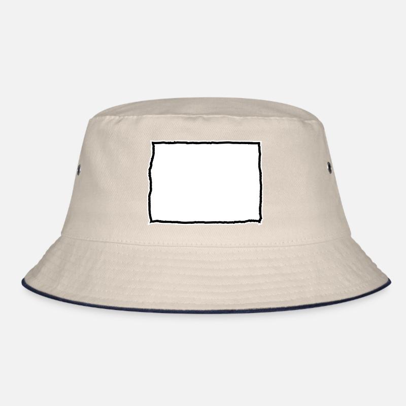 Namensschild in Tabellenformat Bucket Hat
