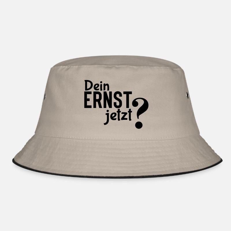 Dein Ernst? - Einfaches, aber effektives Statement Bucket Hat