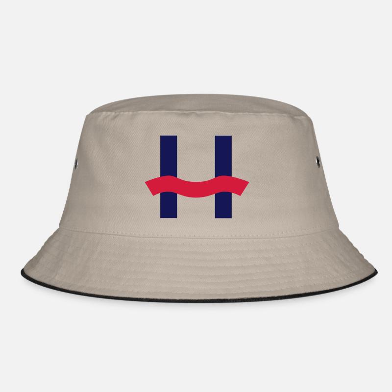 H-Boot - Bucket Hat - Khaki/Schwarz
