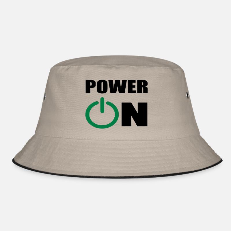 power on Bucket Hat