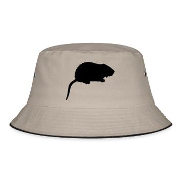 nutria_n1 - Bucket Hat - khaki/black - Front