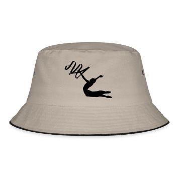 Rhythmische Gymnastik 3 - Bucket Hat - Khaki/Schwarz - Vorne