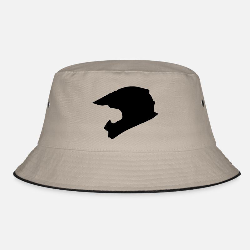 Motocross Helm Bucket Hat