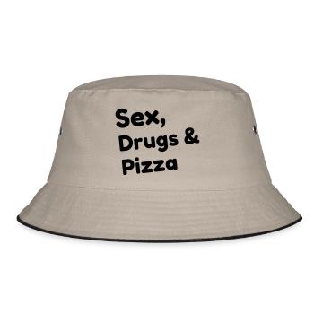 pizza / pizzaiolo / chef / italie / pizzaiola - Bob - kaki/noir - Devant