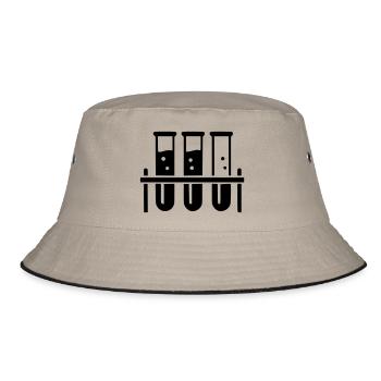 Test Tube - Bucket Hat - khaki/black - Front