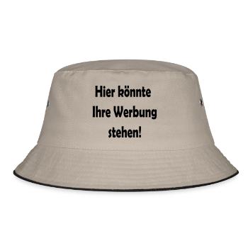 Werbung - Bucket Hat - Khaki/Schwarz - Vorne