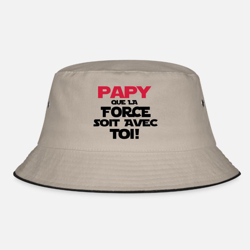 papy (que la force soit avec toi) - Bob - kaki/noir