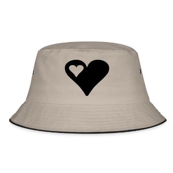 heart - Bob - kaki/noir - Devant