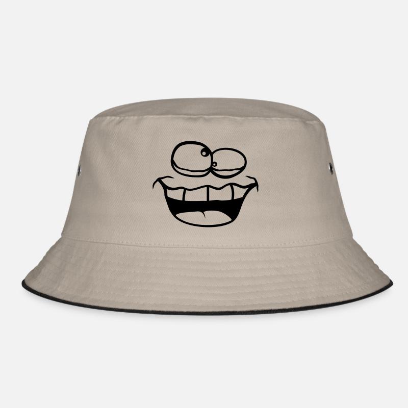 Grimace Squint Crazy Bucket Hat