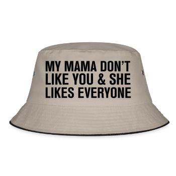 My mama Don't like you - Bob - kaki/noir - Devant