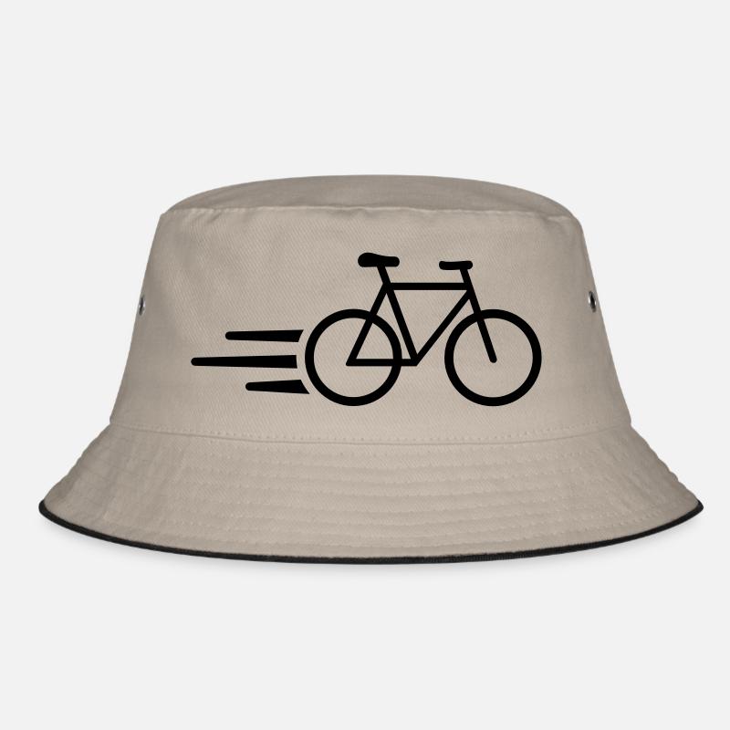 Bicycle - Bucket Hat - khaki/black