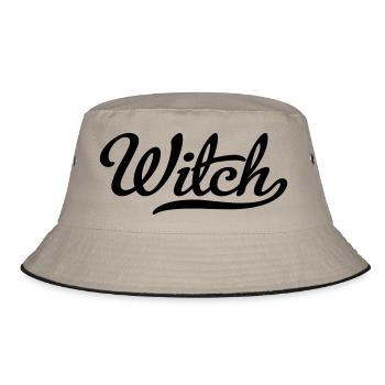 Witch - Bucket Hat - khaki/black - Front