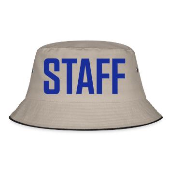 Staff - Bucket Hat - khaki/black - Front