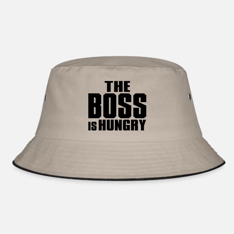 lustig - Bucket Hat - Khaki/Schwarz