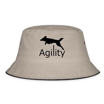 Agility - Bucket Hat - khaki/black - Front