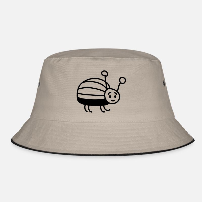 little bug - line Bucket Hat