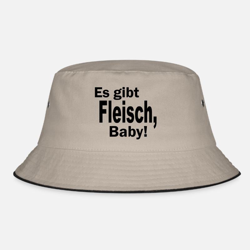 es gibt fleisch baby Bucket Hat