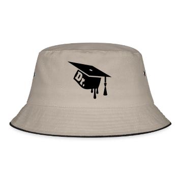 Mortarboard - Bucket Hat - khaki/black - Front